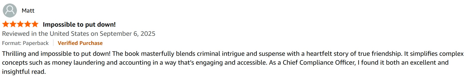 Review 1 for The Auditors