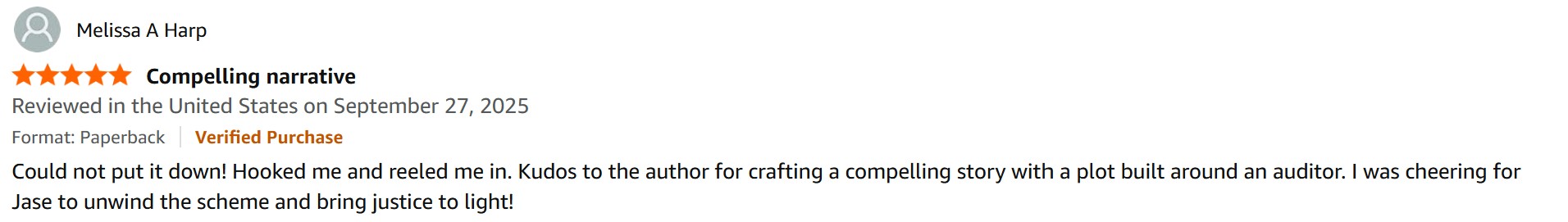 Review 10 for The Auditors