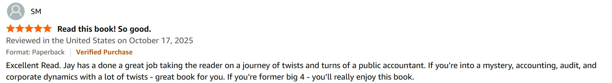 Review 15 for The Auditors