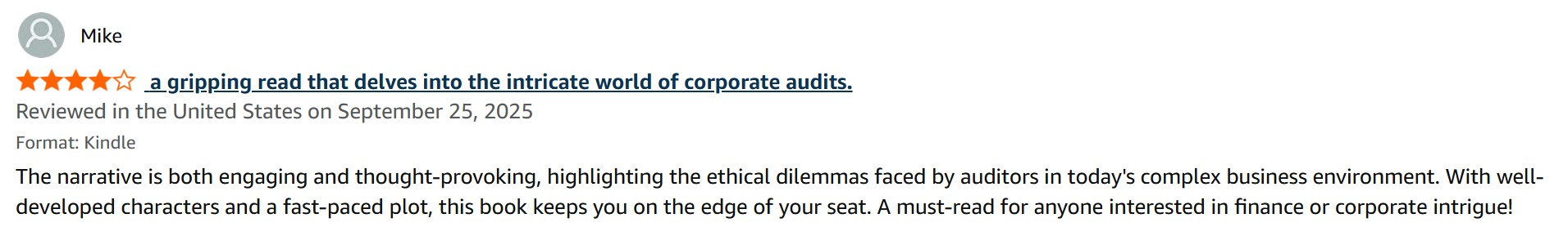 Review 7 for The Auditors